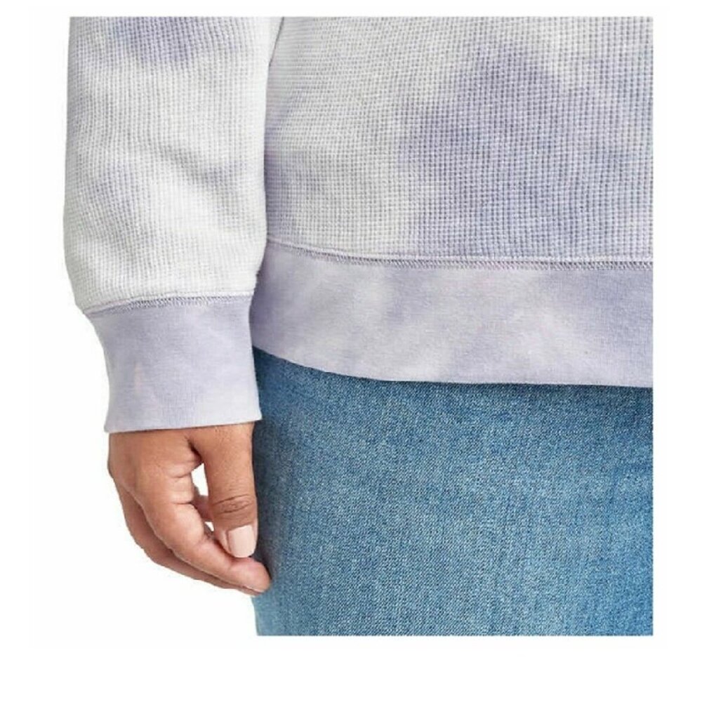 Splendid Women Thermal Tie Dye Top Long Sleeve - Picture 7 of 8